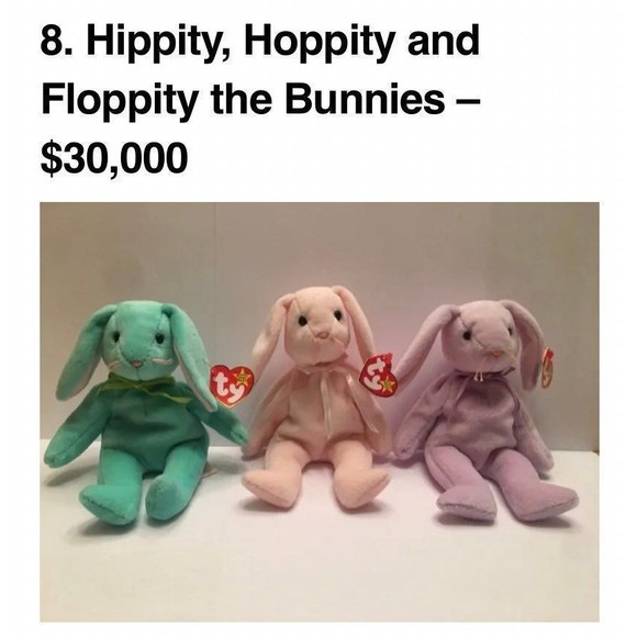 Rare all PVC Ty Beanie Babies set - Picture 2 of 8